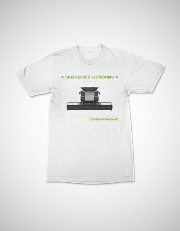 Saison des moissons Noir t-shirt unisexe